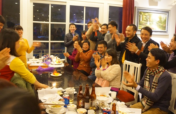 Ấm áp đêm tổng kết cuối năm 2014 của Thái Minh