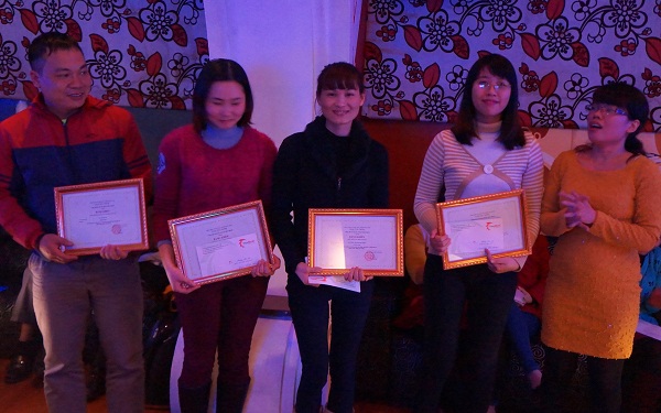 Ấm áp đêm tổng kết cuối năm 2014 của Thái Minh