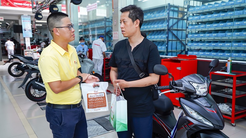 BM Bình Vị Thái Minh hạnh phúc khi giúp đỡ được người có hoàn cảnh khó khăn