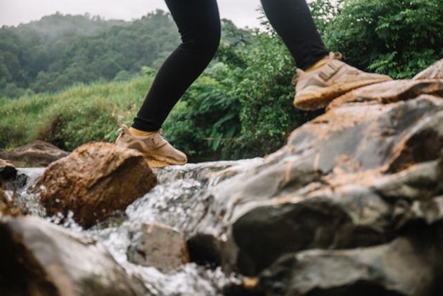 Cảnh đẹp trên đường chạy giữa núi rừng Pù Luông