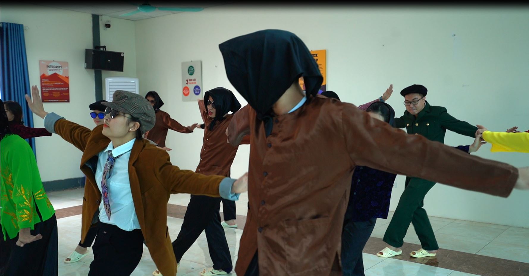 Đa dạng tài năng tại cuộc thi văn công Thái Minh