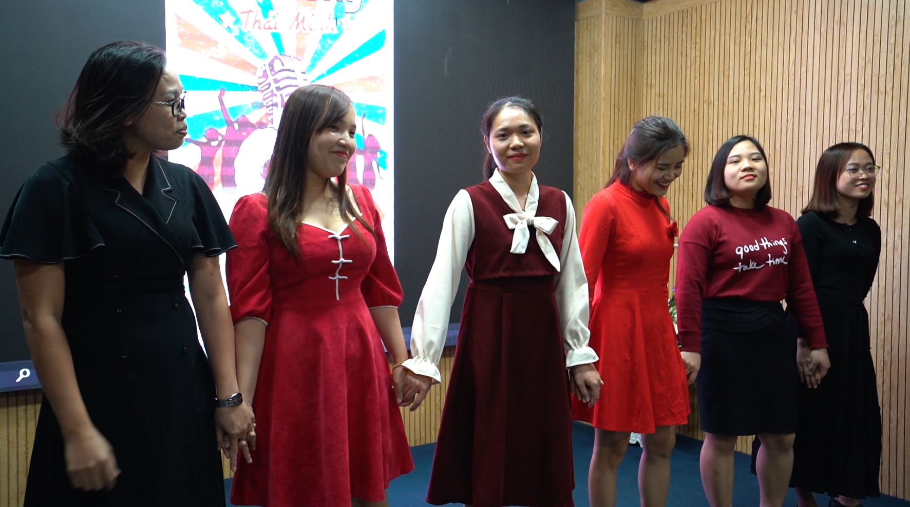 Đa dạng tài năng tại cuộc thi văn công Thái Minh