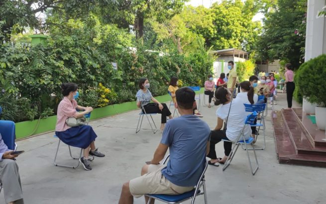 Được tiêm vacxin sớm, CBNV Thái Minh Hi-tech yên tâm