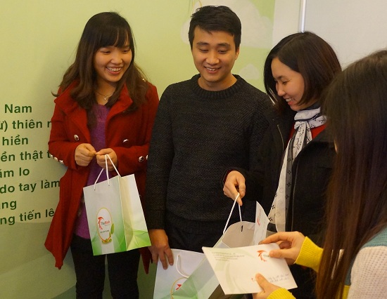 Sinh nhật cho nhân viên tháng 1