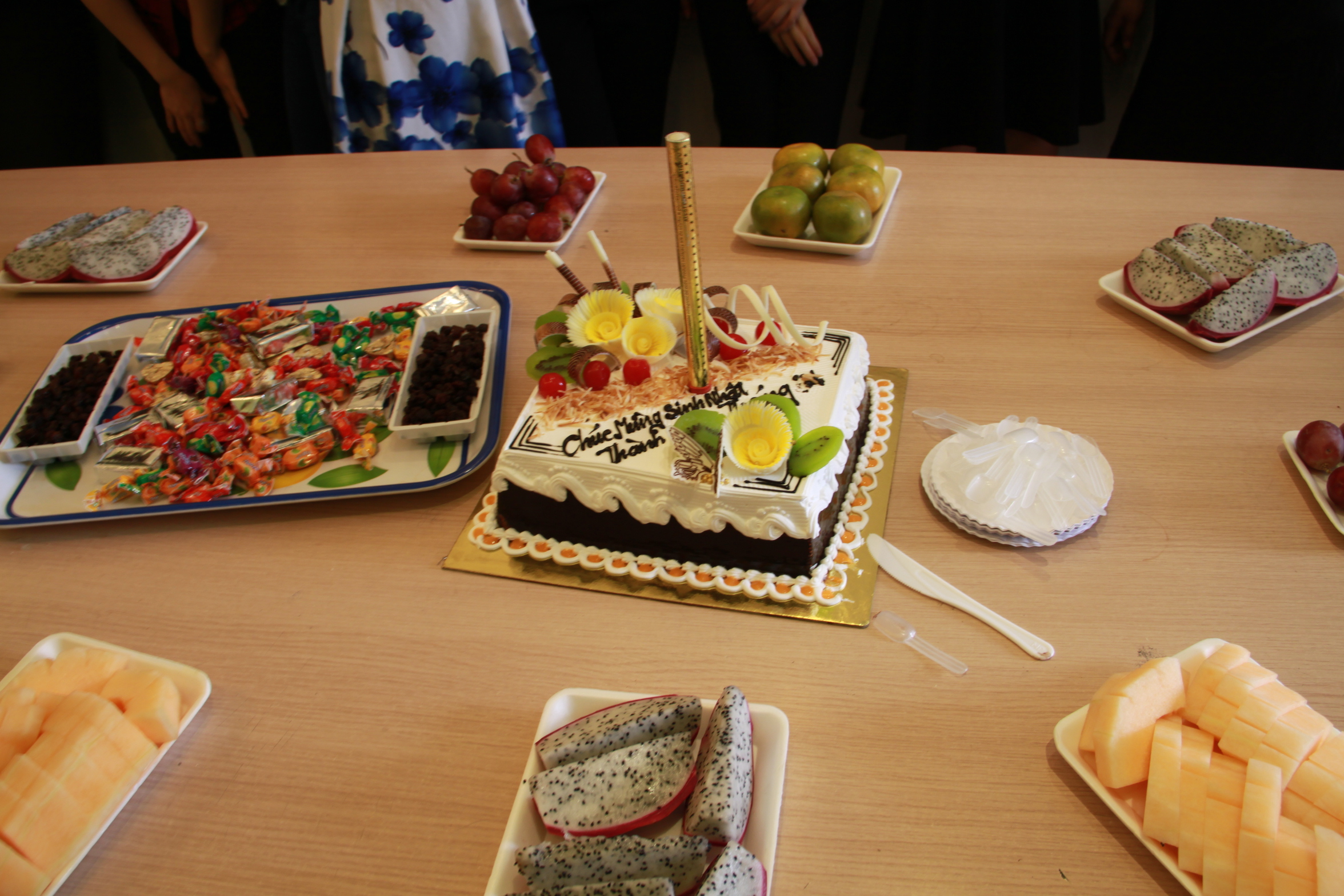 Tiệc sinh nhật nhân viên Thái Minh tháng 4/2016