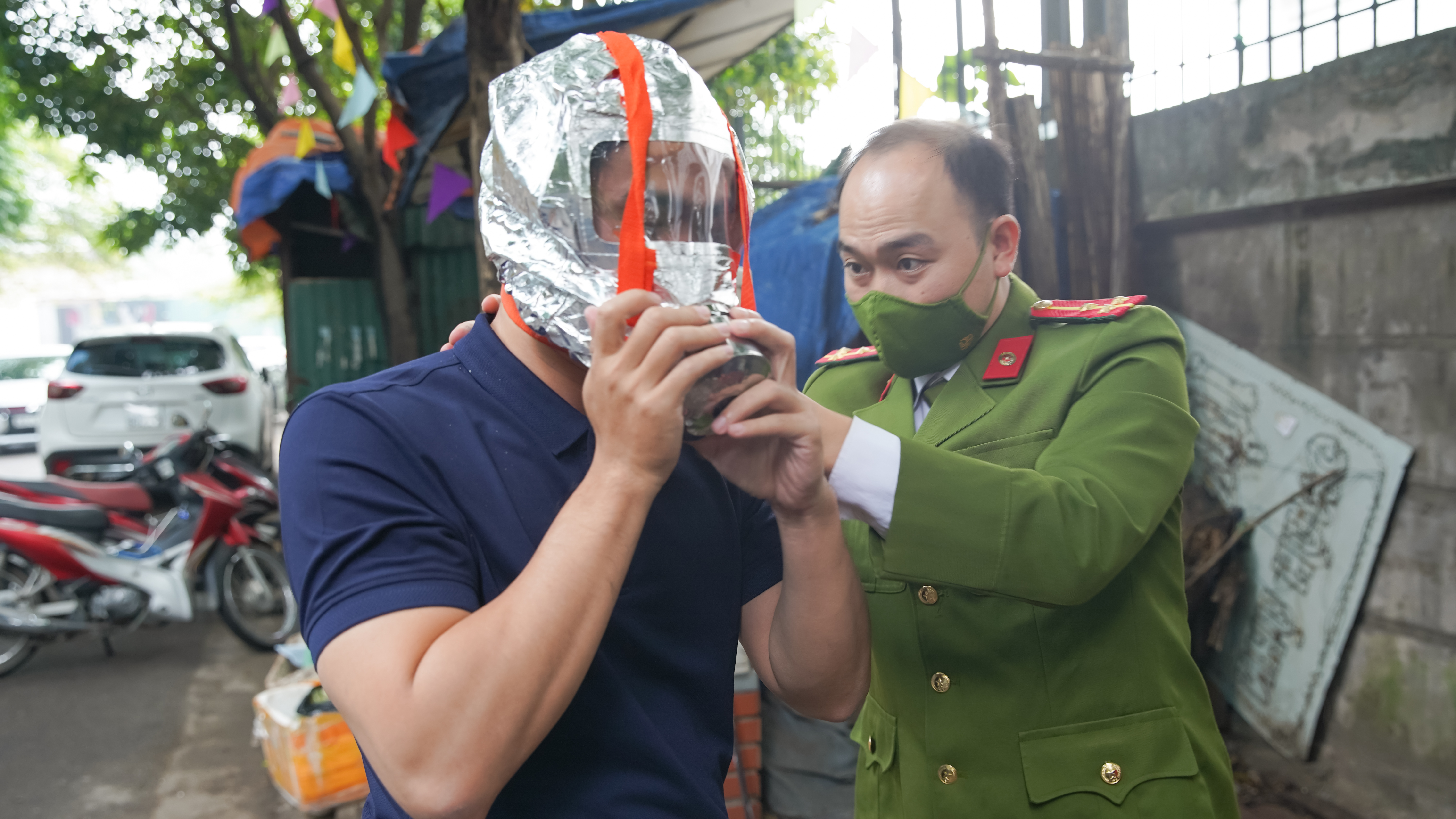 Tập huấn PCCC và CNCH trang bị kiến thức, kĩ năng bổ ích cho người Thái Minh