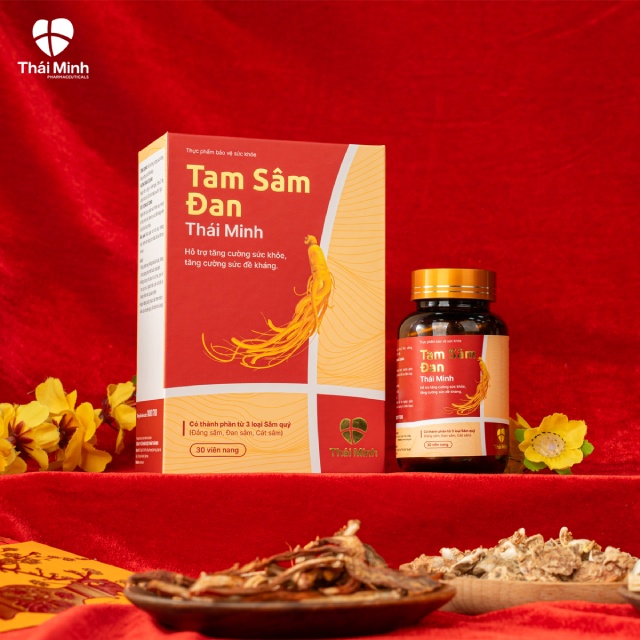 Thực phẩm bảo vệ sức khỏe Tam Sâm Đan Thái Minh