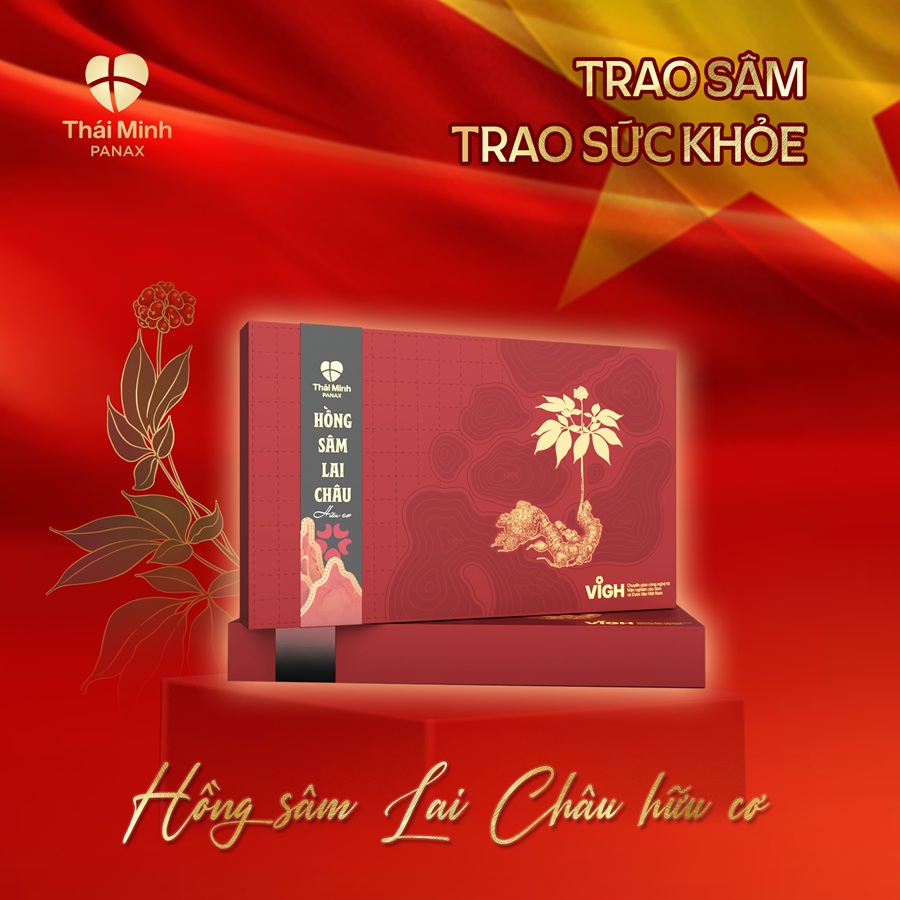 Hồng sâm Lai Châu hữu cơ (hộp 14 gói) và (hộp 50 gói)