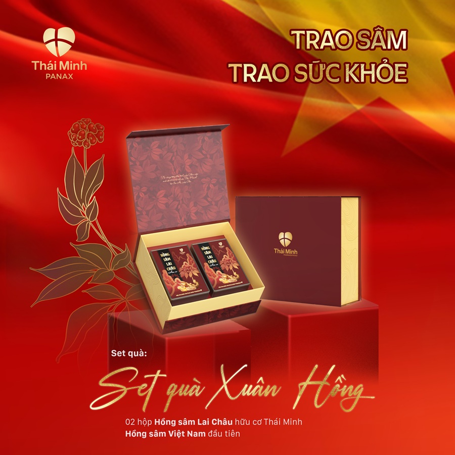 Bộ quà tặng cao cấp "Xuân Hồng"